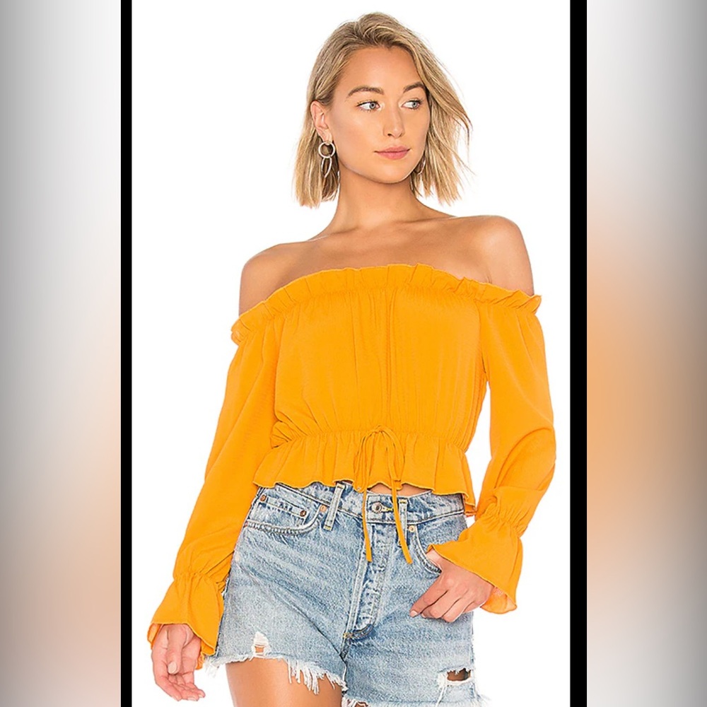 Revolve about us off the shoulder top